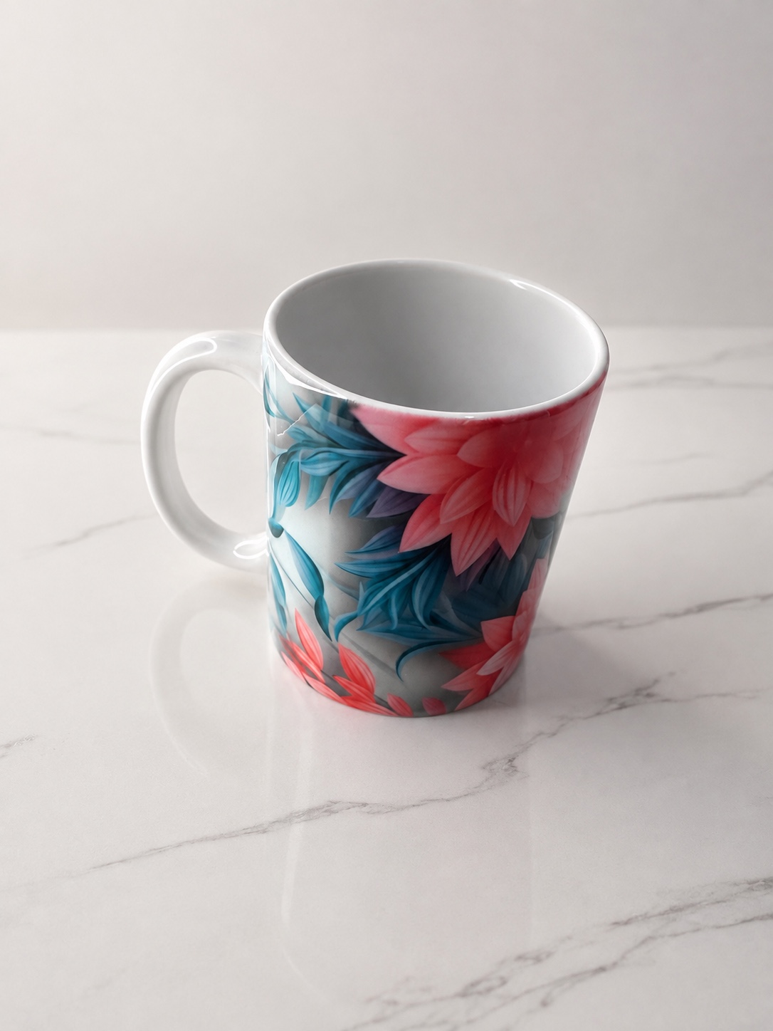 Tasse Fleurs Pastel — photo 2